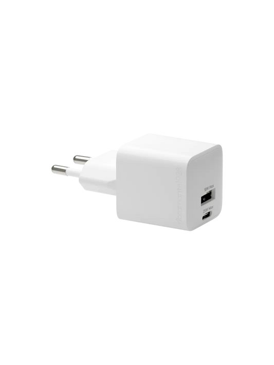 Wall Chargers White 25W+18W Wall charger