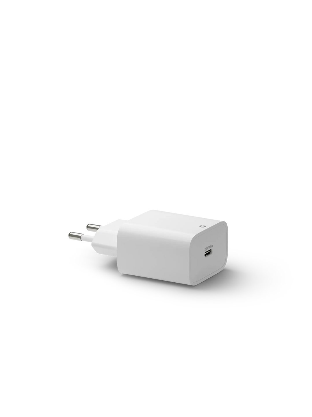 re-charge - EU Wall Charger USB-C 20W - White Power Adapters & Chargers