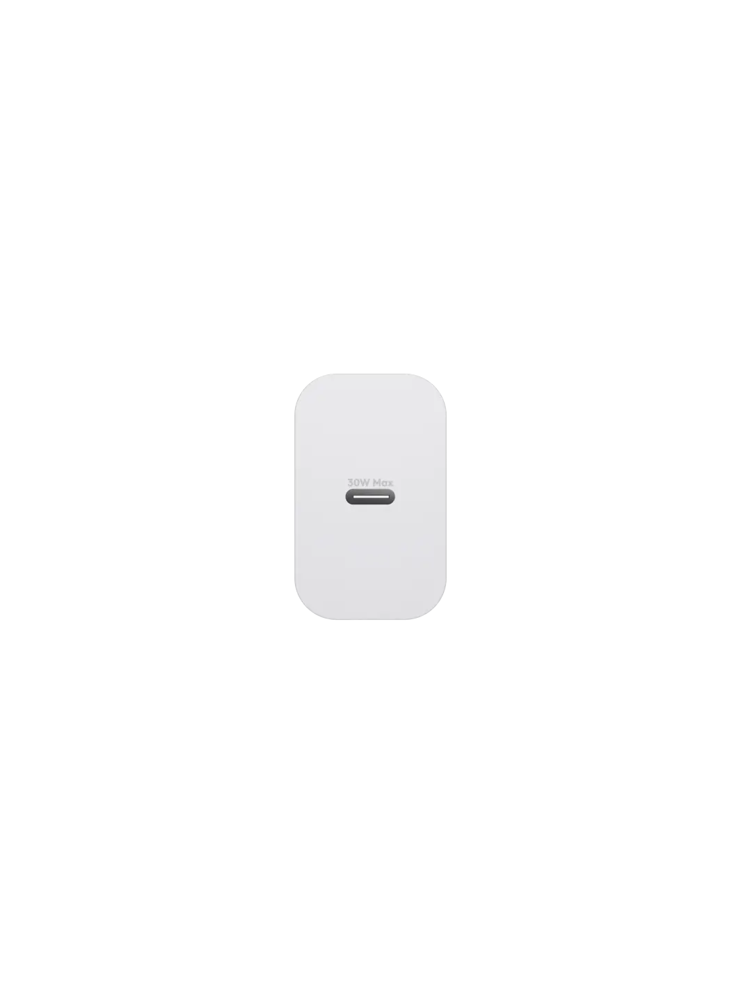 re-charge - Wall Charger - USB-C 30W - White Wall charger