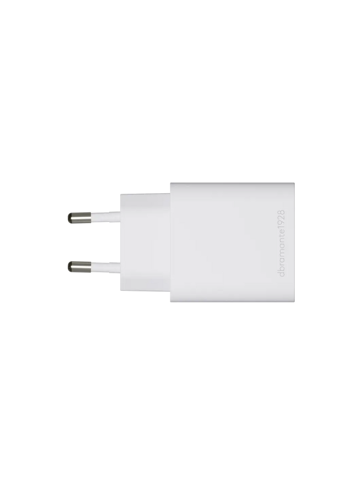 re-charge - Wall Charger - USB-C 30W - White Wall charger