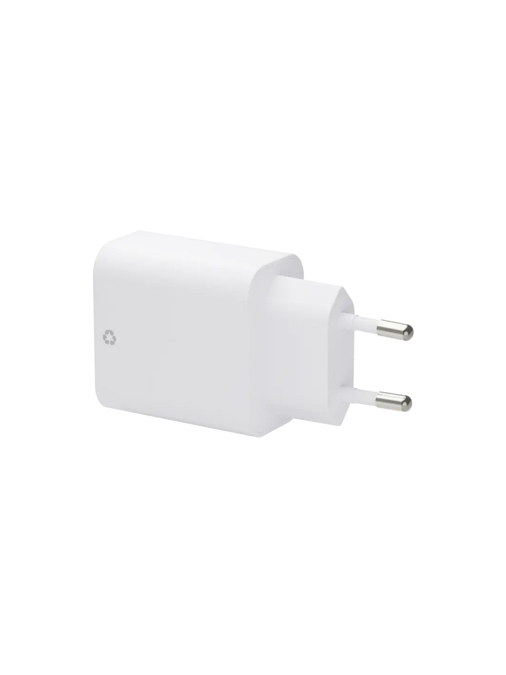 re-charge - Wall Charger - USB-C 30W+USB-A 18W - White Wall charger