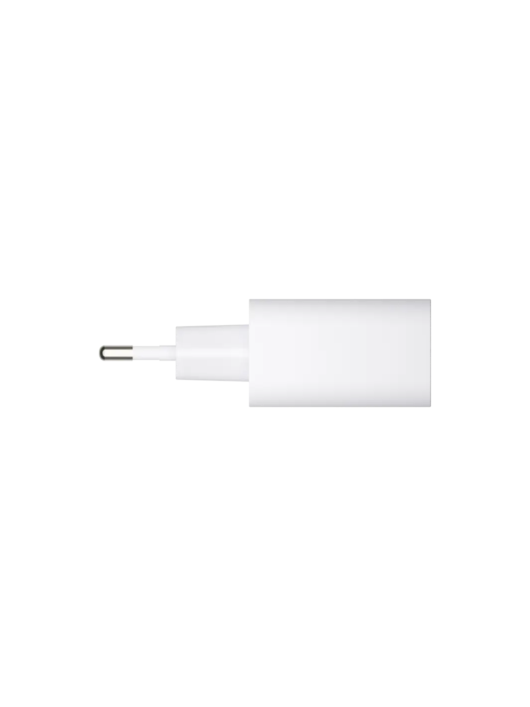 re-charge - Wall Charger - USB-C 30W+USB-A 18W - White Wall charger