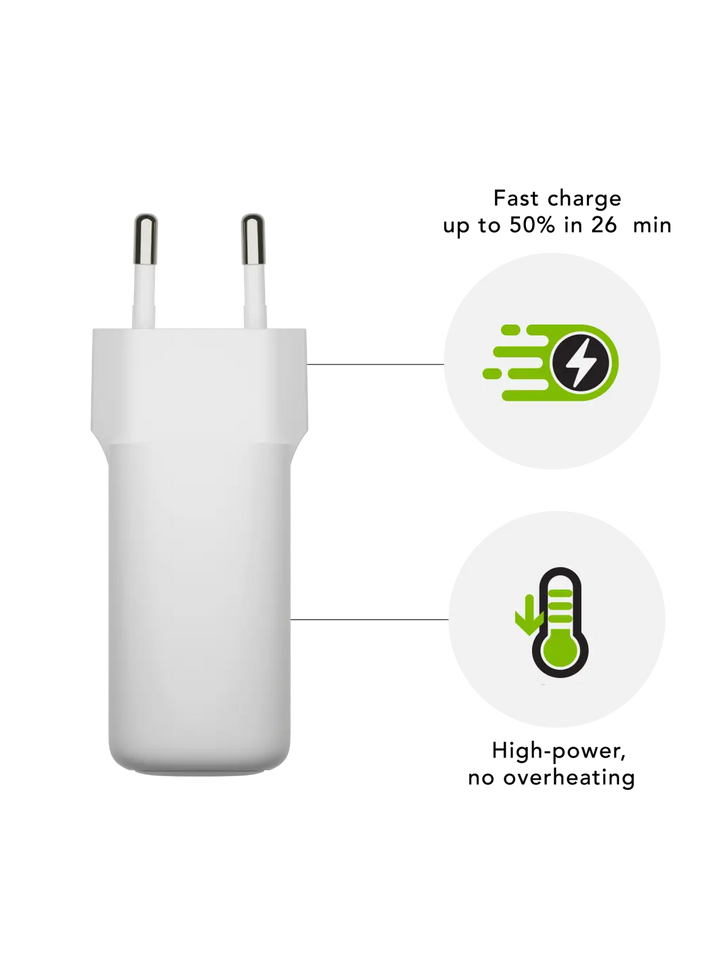 WALL CHARGERS S White 45W 9,3 x 5,1 x 3,6 cm Wall chargers