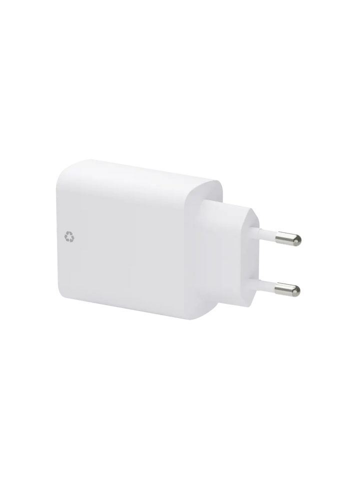 re-charge - Wall Charger - USB-C 65W - White Wall charger