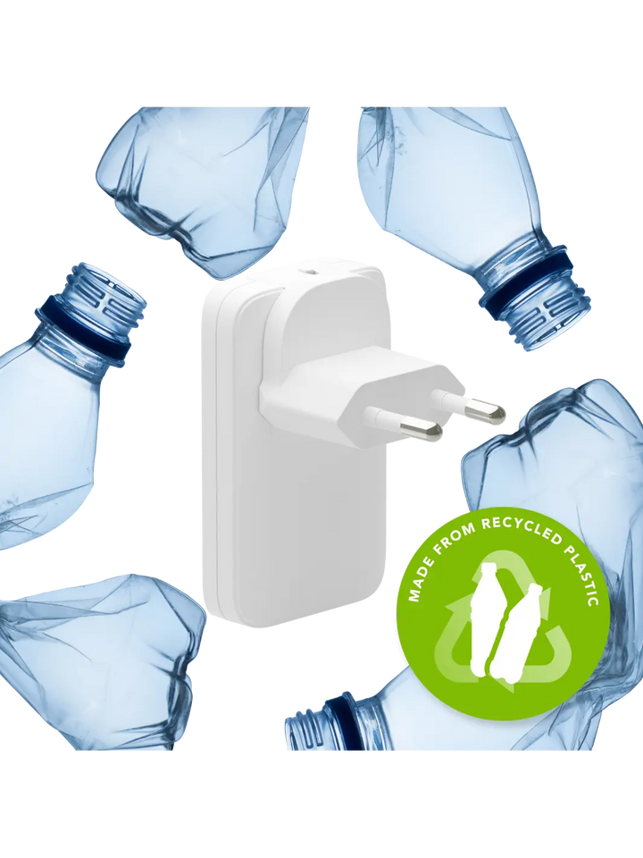 re-charge Pro - EU Slim Ladegerät - USB-C 20W+18W-A