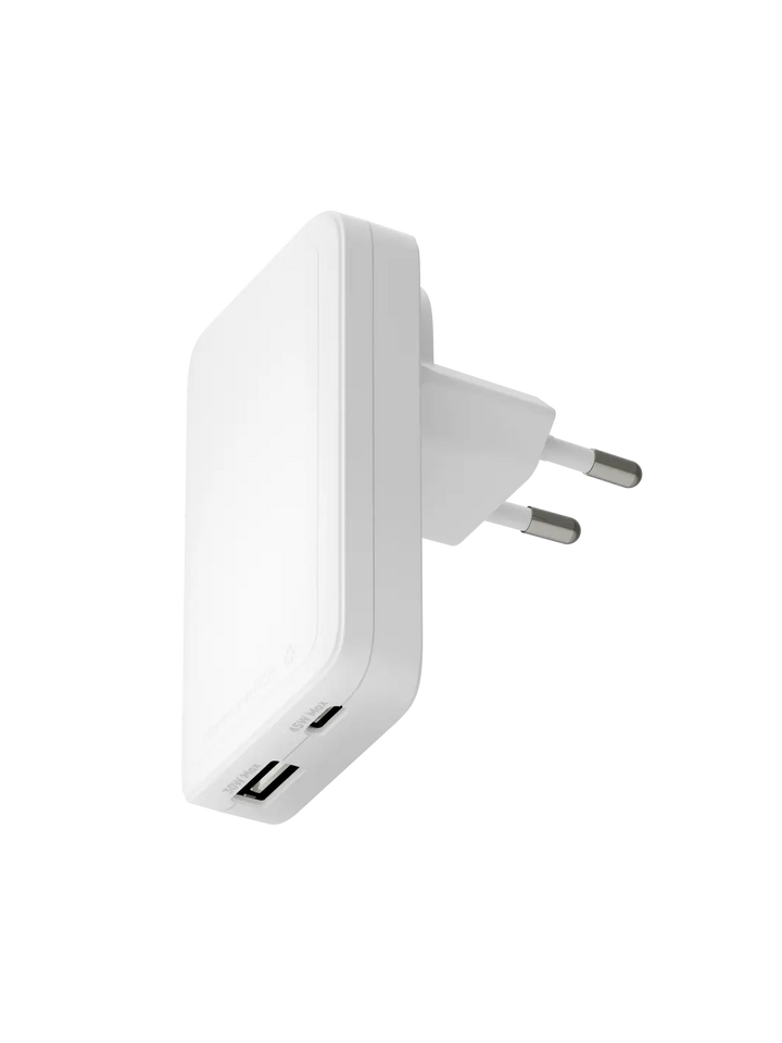 re-charge Pro - EU Slim Ladegerät - USB-C 45W+30W-A