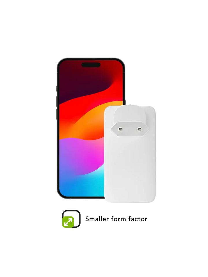 re-charge Pro - EU Slim Ladegerät - USB-C 65W+30W-A
