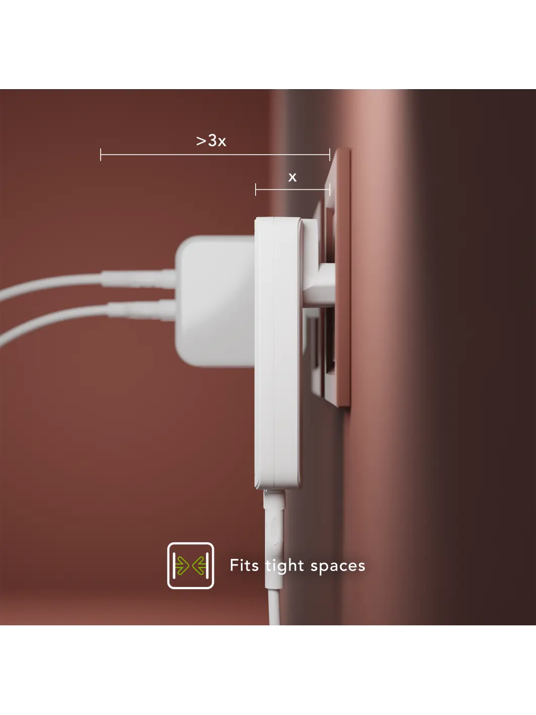 re-charge Pro - EU Slim Ladegerät - USB-C 65W+30W-A