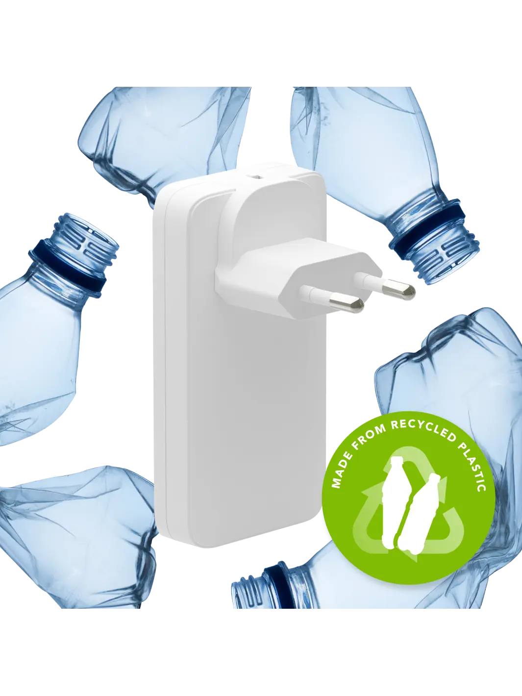 re-charge Pro - EU Slim Ladegerät - USB-C 65W+30W-A