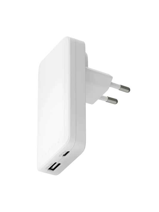 re-charge Pro - EU Slim Charger - USB-C 65W+30W-A Power Adapters & Chargers