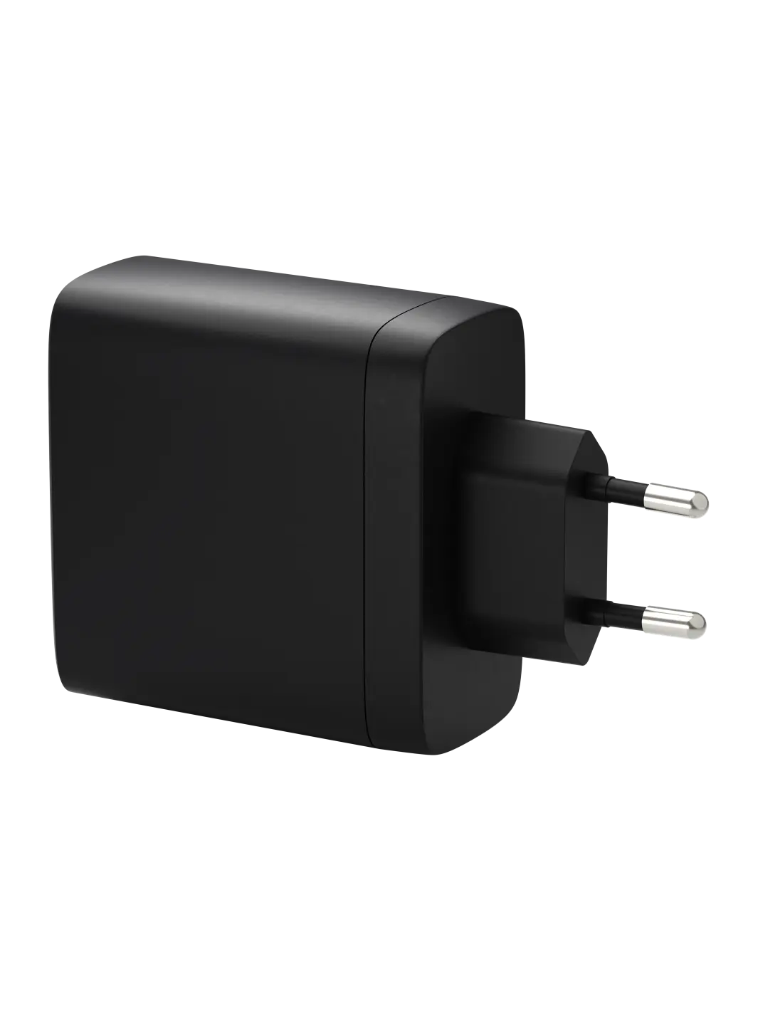 re-charge IT - EU-Wandladegerät - 2xUSB-C 100W + 1xUSB-A - Schwarz