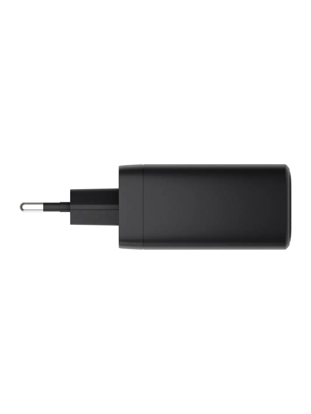 re-charge IT - EU-Wandladegerät - 2xUSB-C 100W + 1xUSB-A - Schwarz