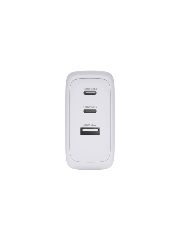 re-charge IT - EU Wall Charger - 2xUSB-C 100W + 1xUSB-A - White Wall charger