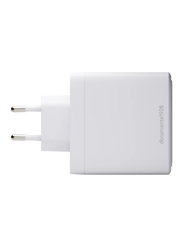 re-charge IT - EU-Wandladegerät - 2xUSB-C 100W + 1xUSB-A - Weiß