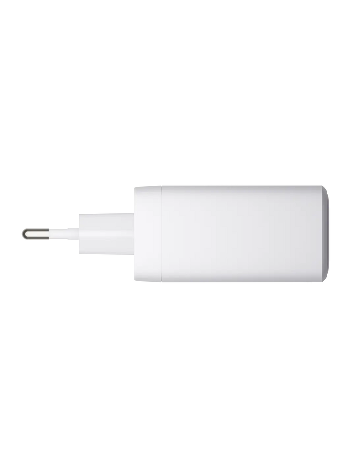 re-charge IT - EU-Wandladegerät - 2xUSB-C 100W + 1xUSB-A - Weiß