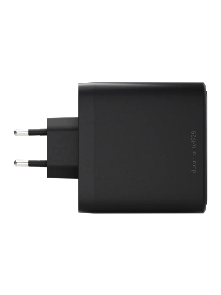 re-charge IT - EU-Wandladegerät - 3xUSB-C 140W + 1xUSB-A - Schwarz