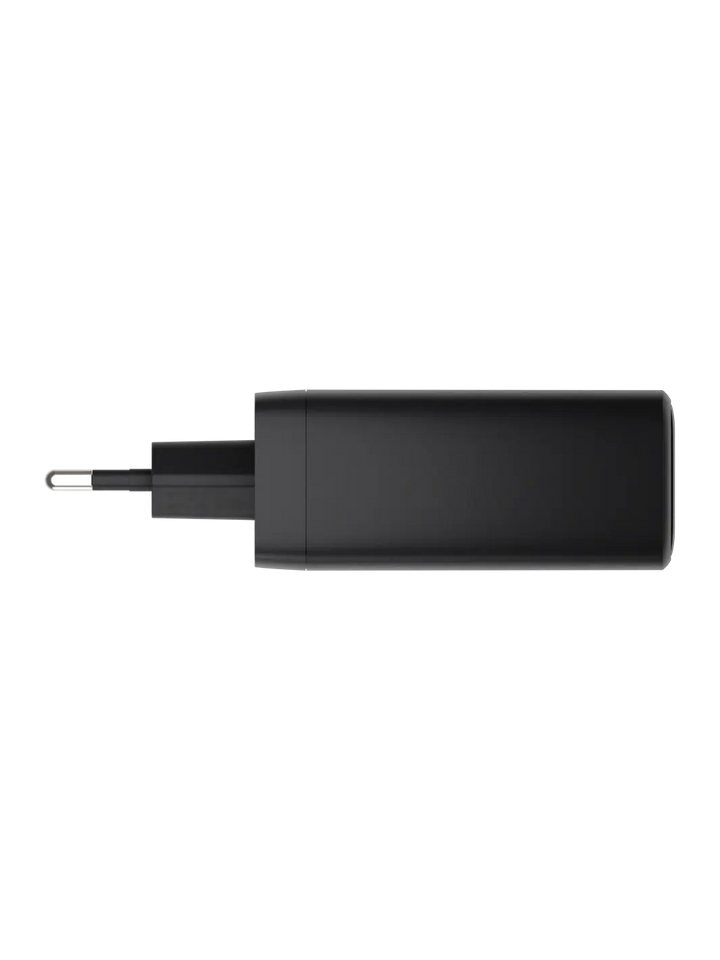 re-charge IT - EU-Wandladegerät - 3xUSB-C 140W + 1xUSB-A - Schwarz