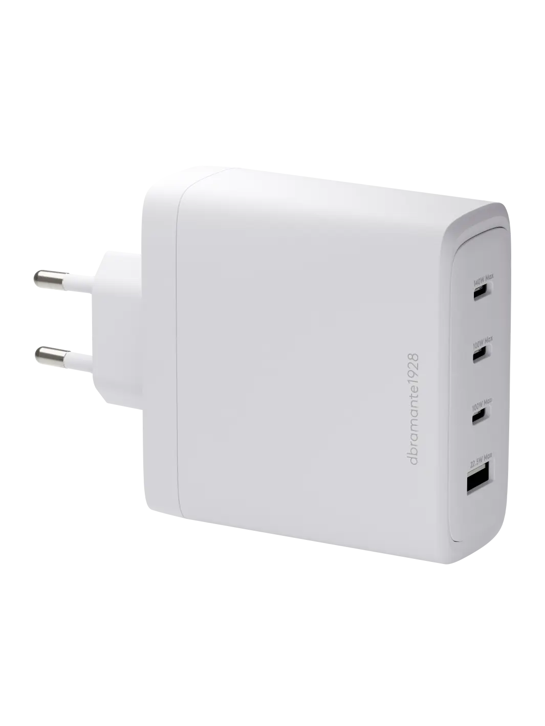 re-charge IT - EU Wall Charger - 3xUSB-C 140W + 1xUSB-A - White Wall charger