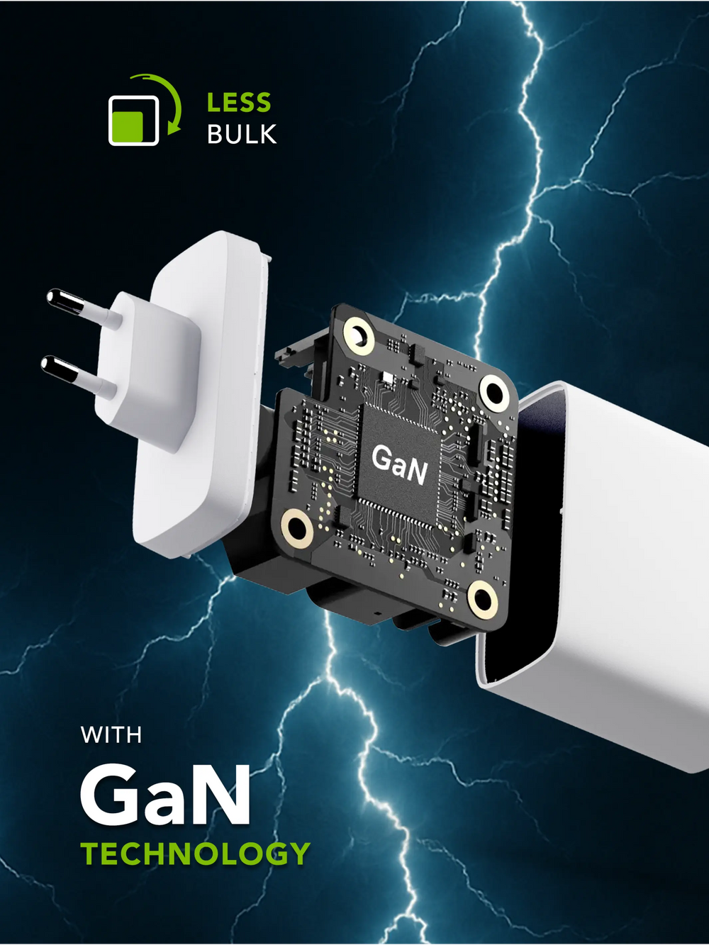 re-charge IT - EU Wall Charger - 3xUSB-C 140W + 1xUSB-A - W Wall charger