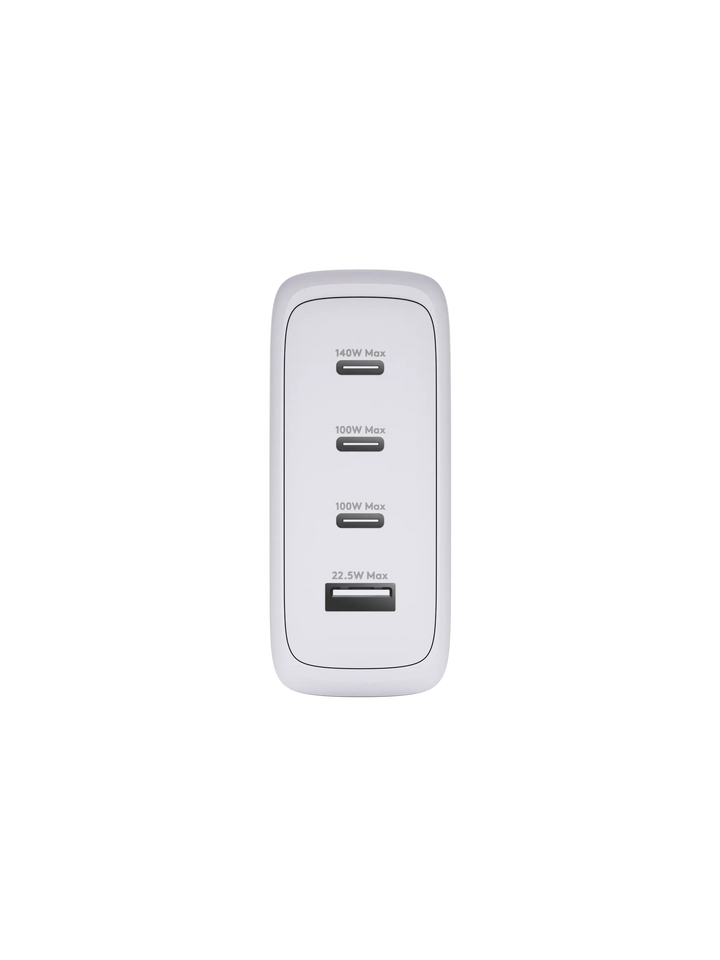 re-charge IT - EU Wall Charger - 3xUSB-C + 1xUSB-A - White Wall charger