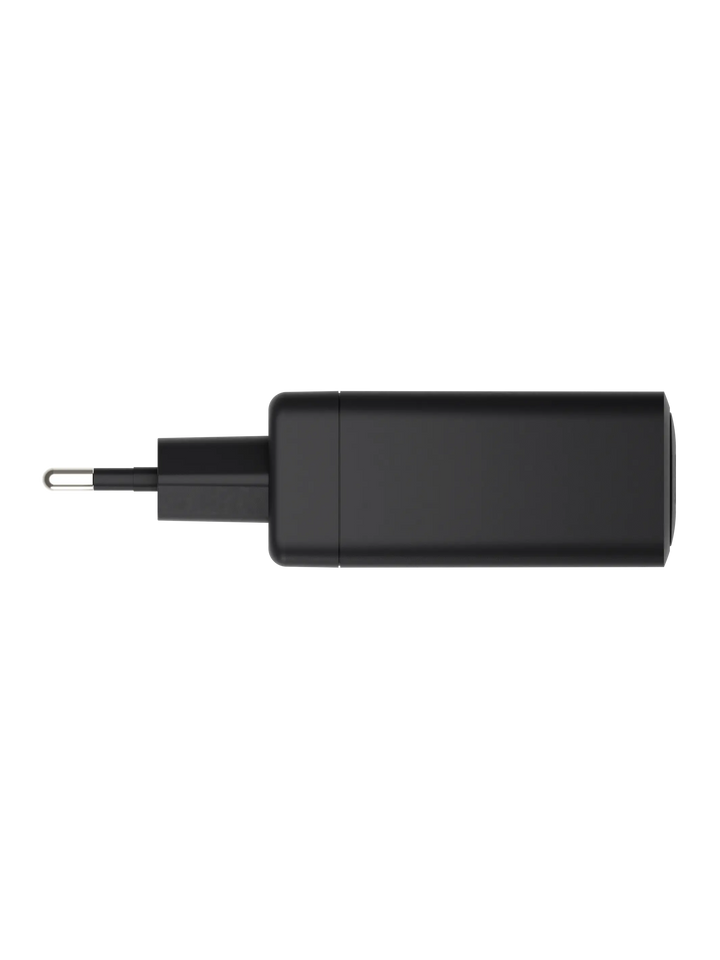 re-charge - IT - EU Wall Charger - 2xUSB-C 65W + 1xUSB-A - Black Wall charger