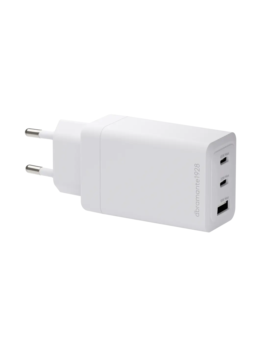 re-charge IT - EU Wall Charger - 2xUSB-C 65W + 1xUSB-A - White Wall charger
