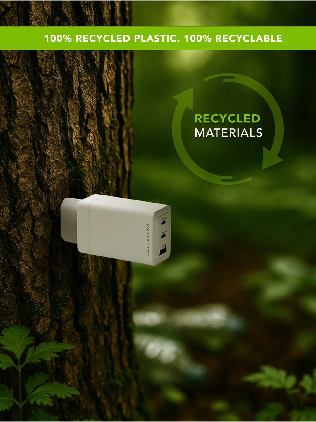 IT - EU Wall Charger - 2xUSB-C 65W + 1xUSB-A - W Wall charger