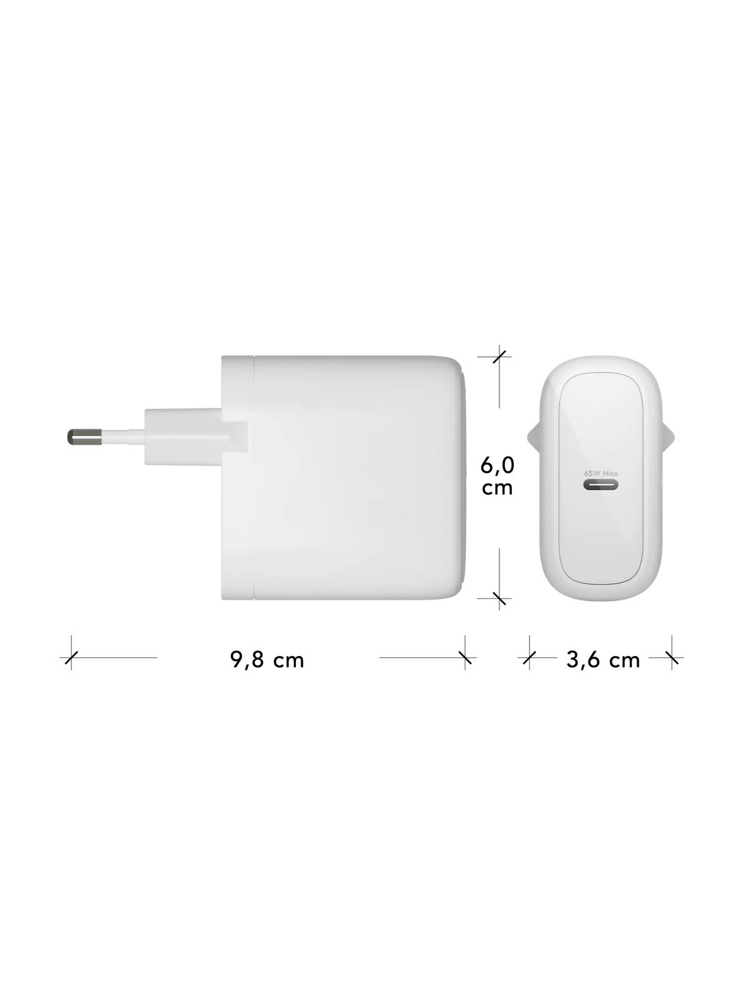 Wall Chargers White 65W Wall charger