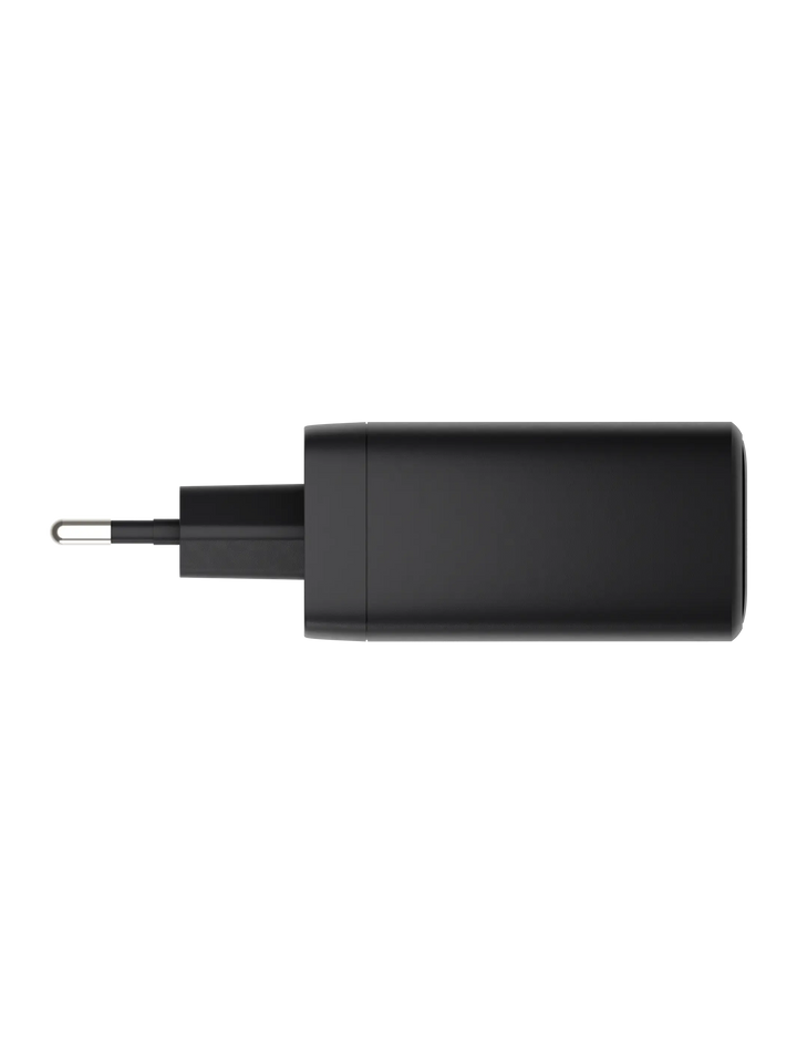re-charge IT - Bundle - 100W EU Wandladegerät & 2m USB-C Kabel - Schwarz