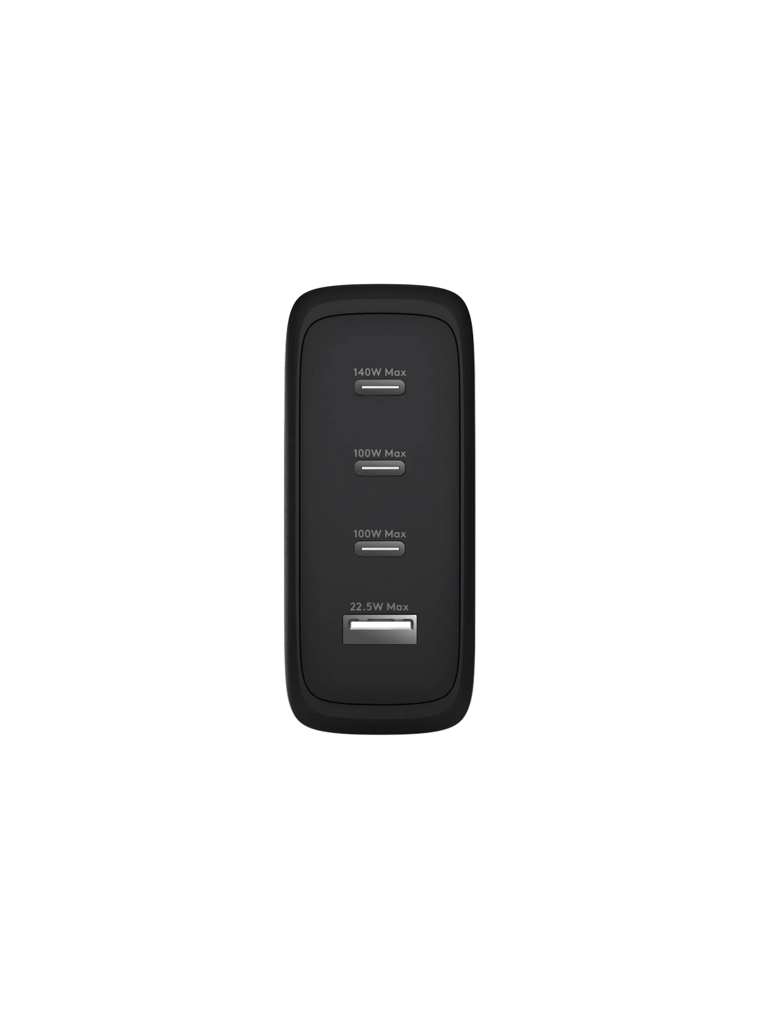 re-charge IT - Bundle - 140W EU Wandladegerät & 2m USB-C Kabel - Schwarz