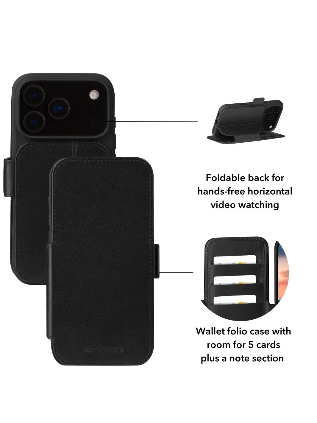 Copenhagen - iPhone 17 Pro - Black Phone Case