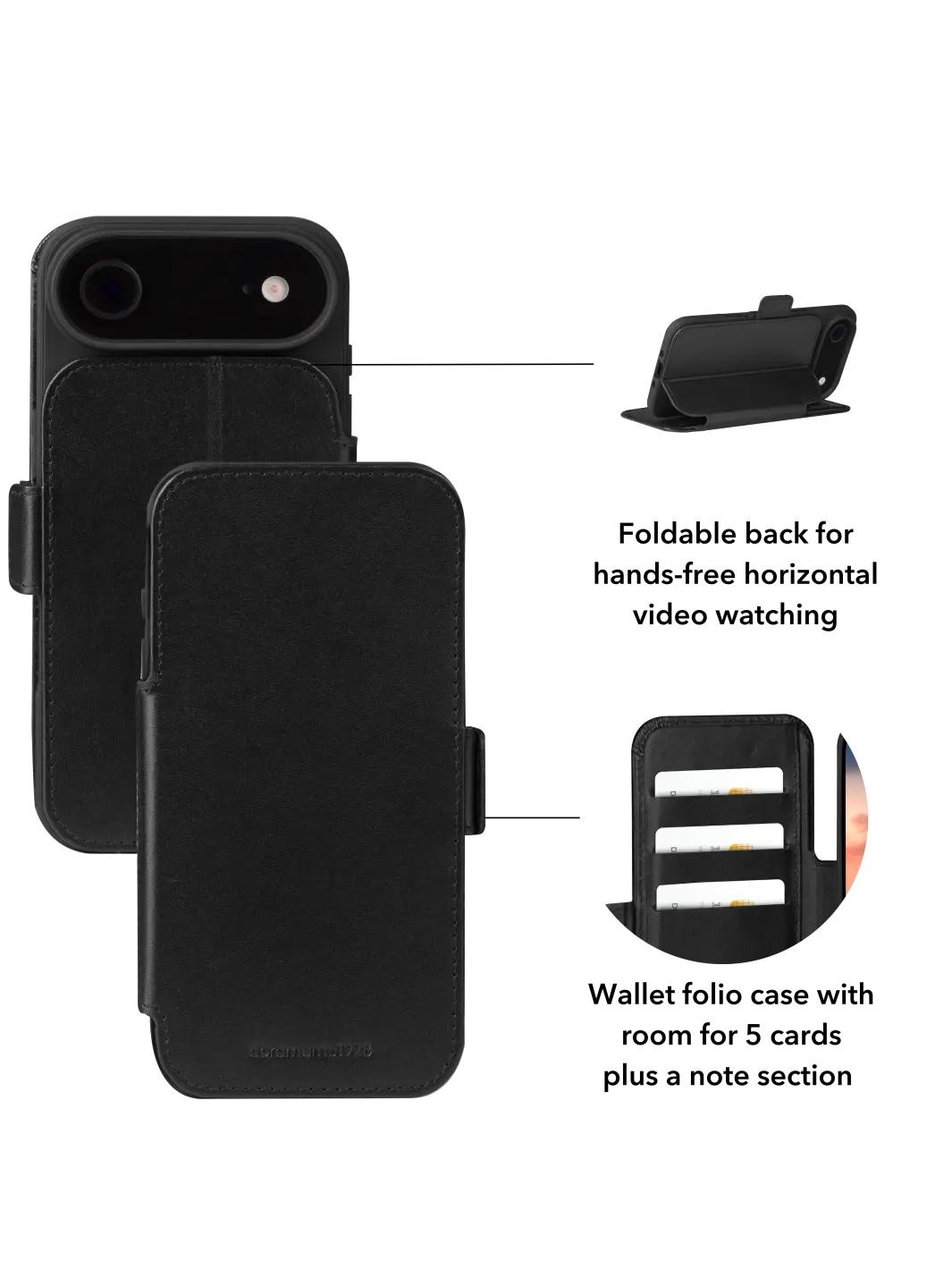 Copenhagen - iPhone Air - Black Phone Case