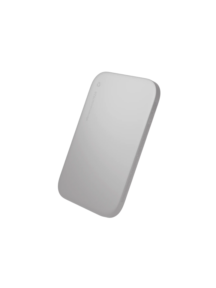 re-charge - Power Bank 3K WL Ultra Slim Qi1.3 - WHT Power Bank