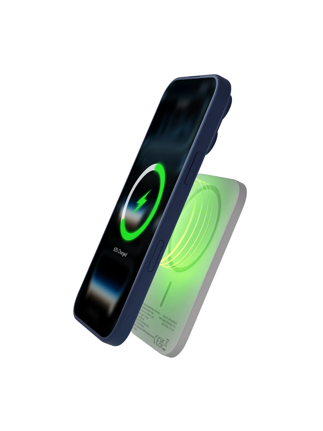 re-charge - Power Bank 3K WL Ultra Slim Qi1.3 - WHT Power Bank