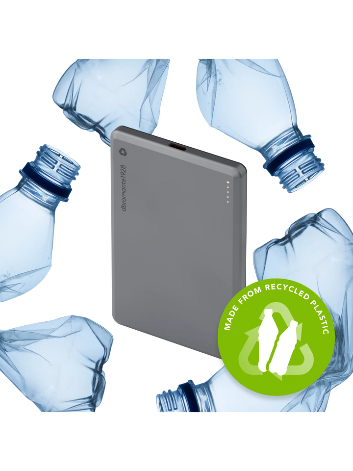 re-charge - Power Bank 5K Wireless - Grau