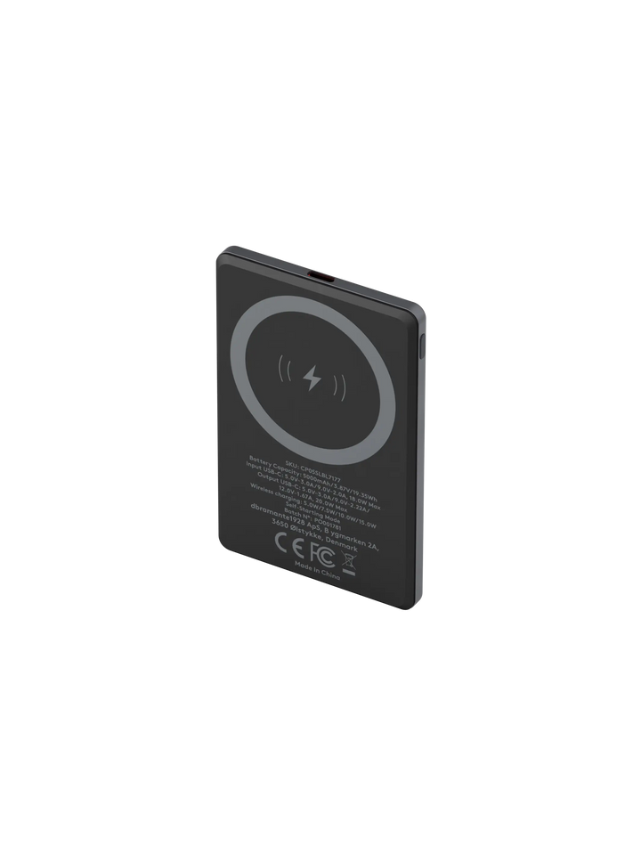 re-charge - Power Bank 5K Wireless - Grau