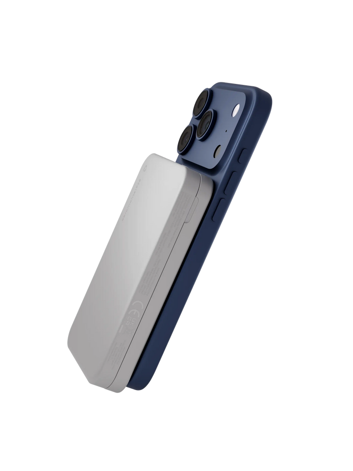 re-charge - Power Bank 8K Wireless - 3in1 - Qi1.3 - WHT Power Bank