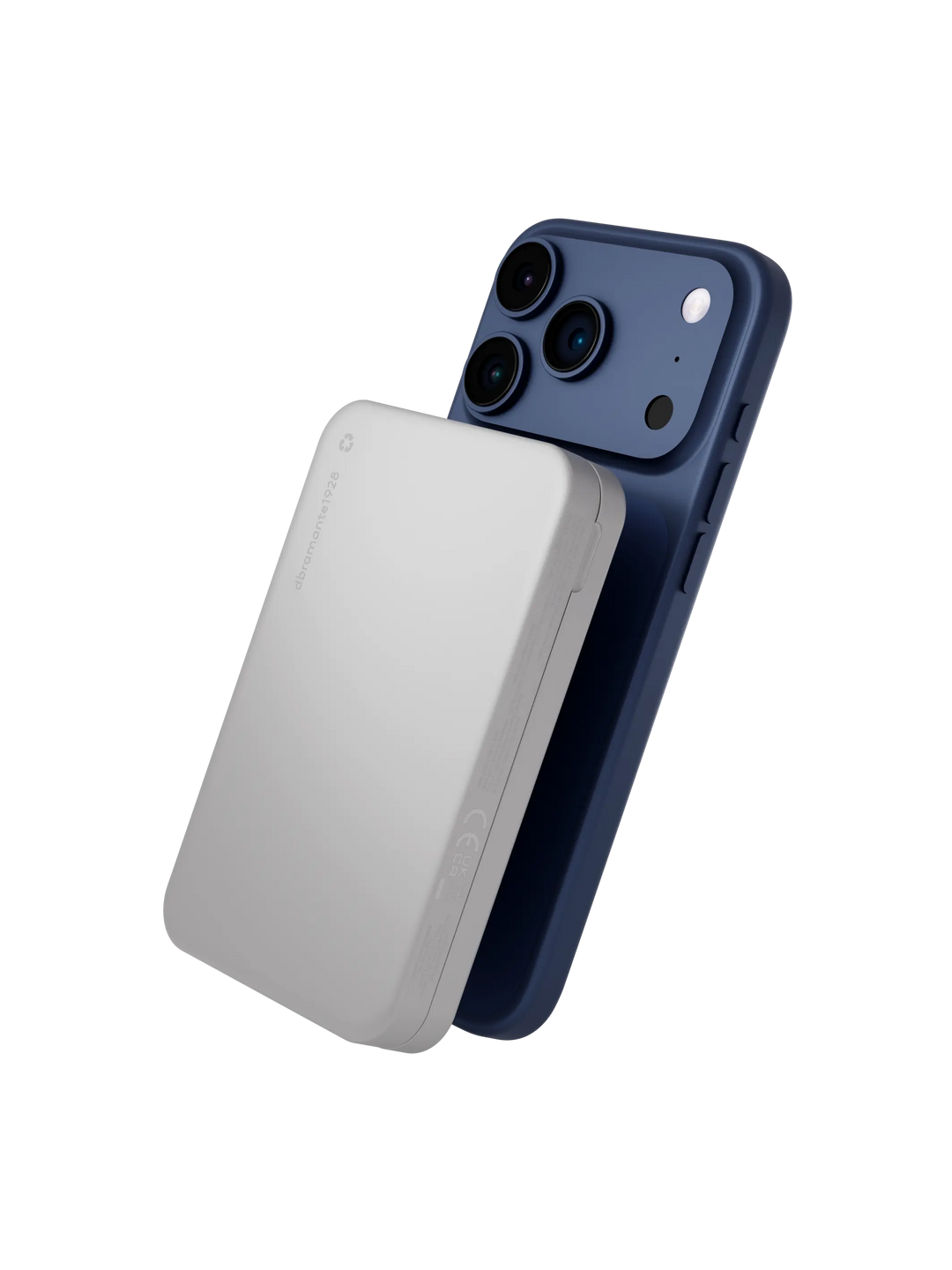 re-charge - Power Bank 8K Wireless - 3in1 - Qi1.3 - WHT Power Bank