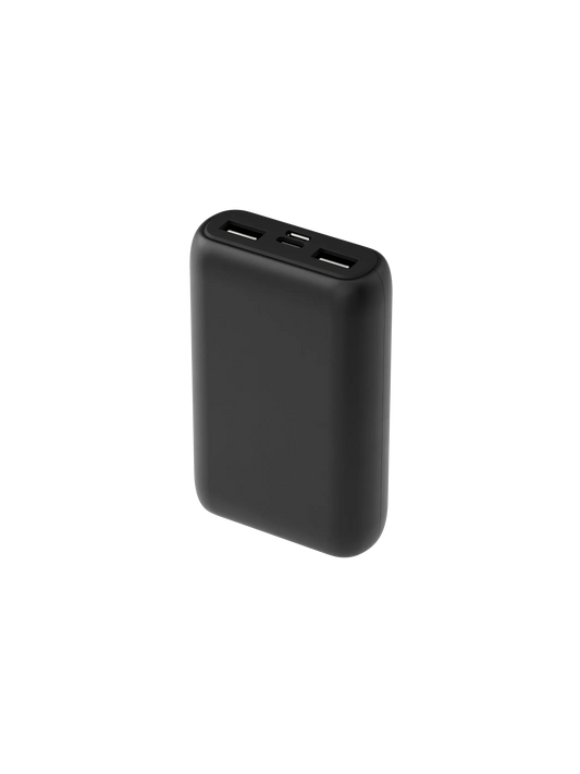 re-charge - Power Bank - 10.000mAh - Black