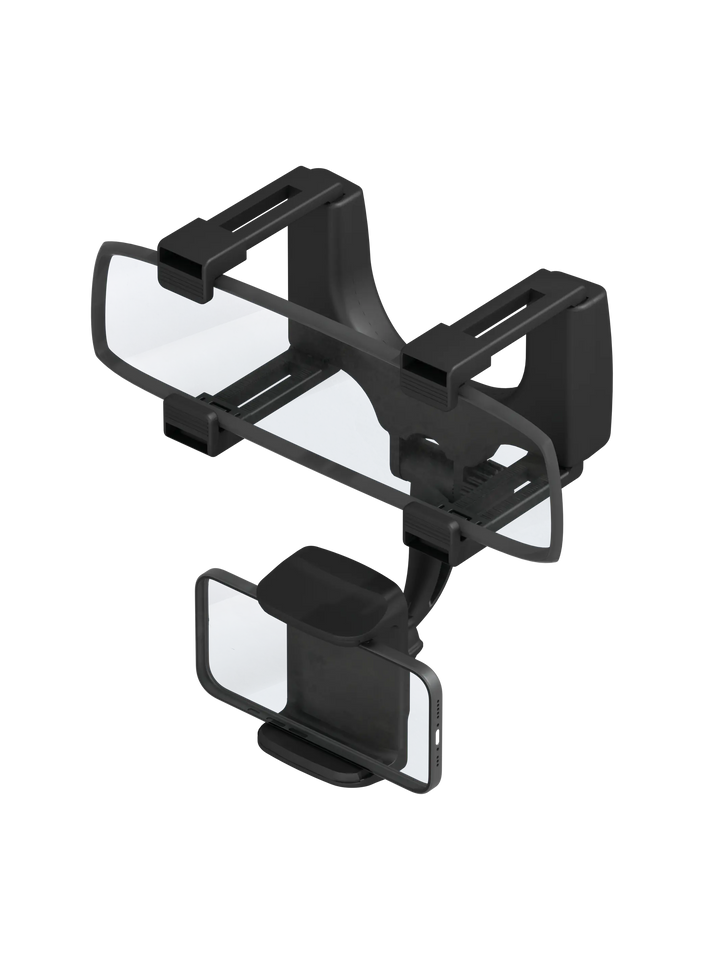 re-charge - Car Holder - Rear view mirror - Black Power Adapters & Chargers