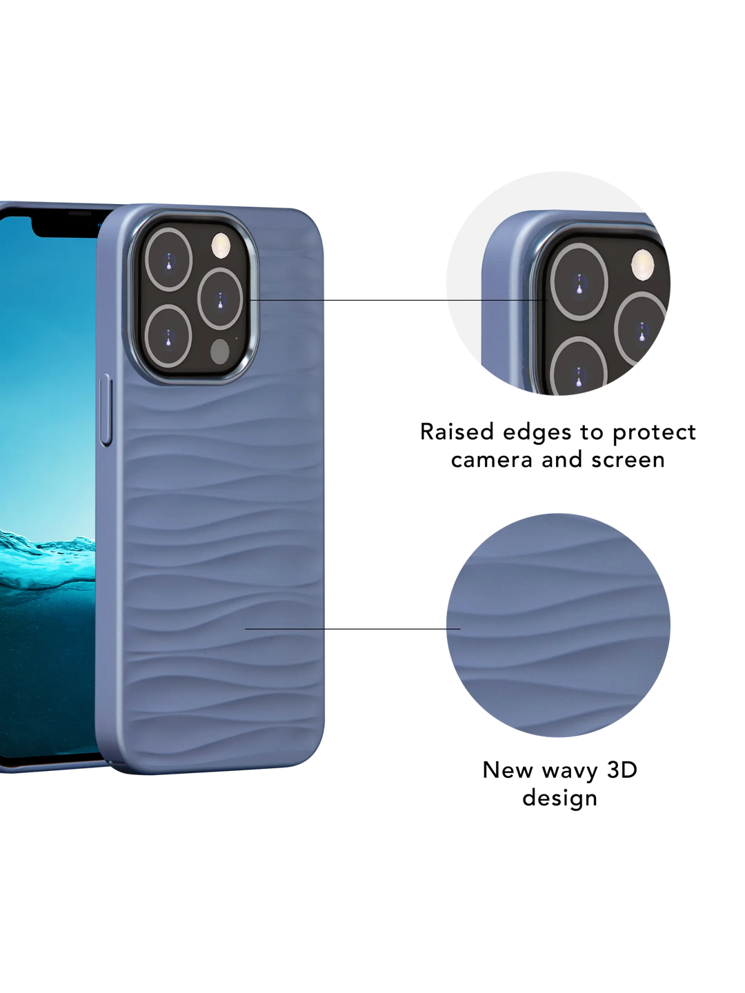 Dune - iPhone 14 Pro Max - Blue Phone Case