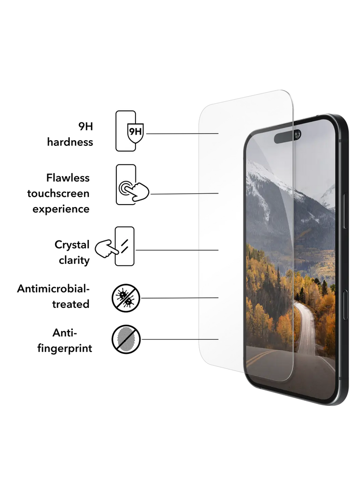 eco-protect - iPhone 17 / 16 Pro - Clear Screen Protection
