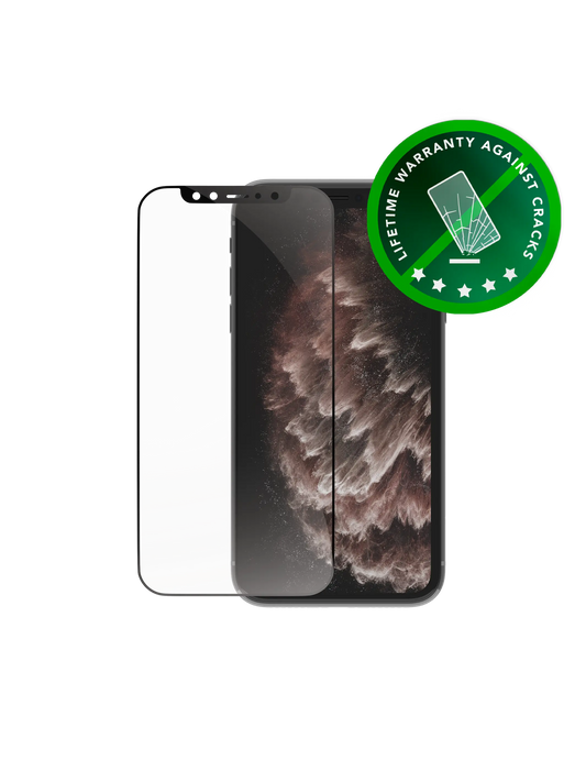 eco-shield Black Edge iPhone X Xs 11 Pro Screen Protection