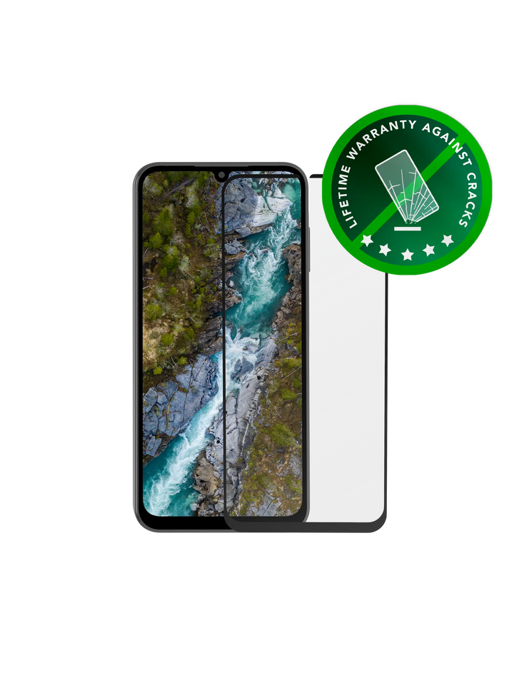 eco-shield - Galaxy A25 5G - Schwarzer Rand