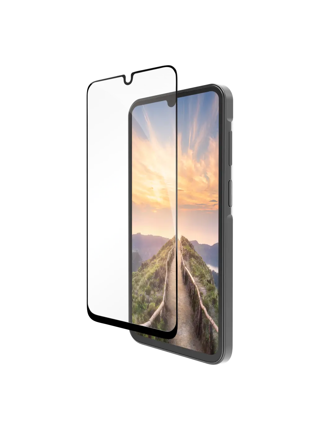 eco-shield - Galaxy A26  - Black Edge