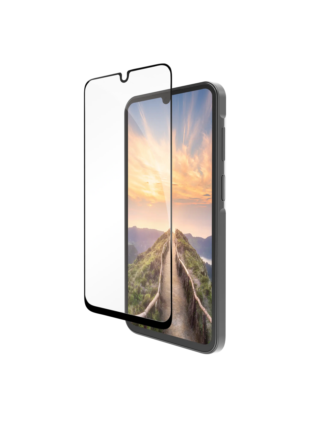 eco-shield - Galaxy A26 - Black Edge Screen Protection