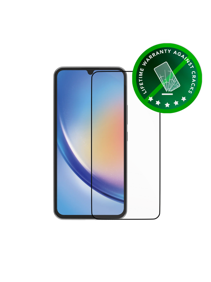 eco-shield - Galaxy A34 - Sort kant