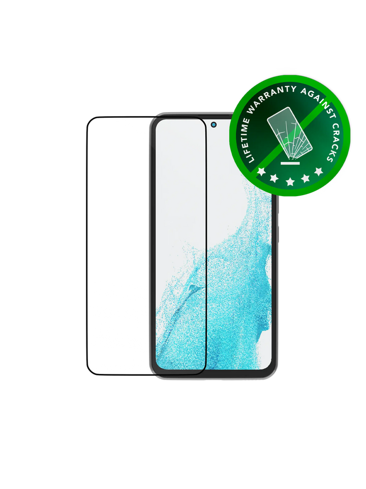 eco-shield - Galaxy A54 - Schwarzer Rand