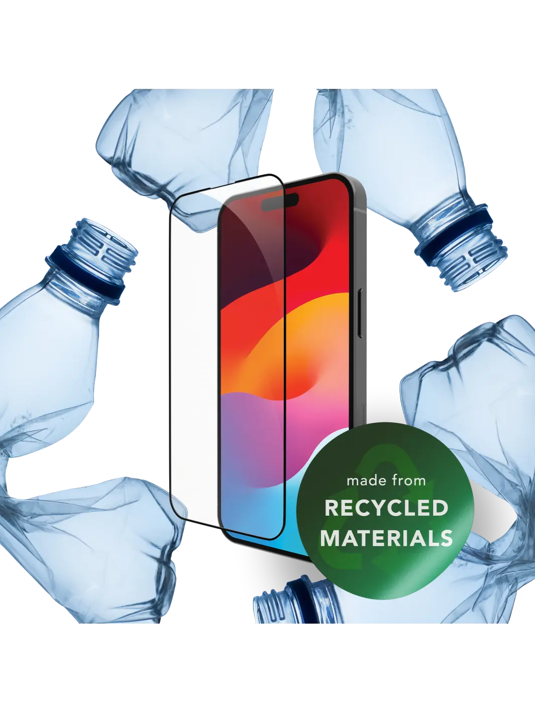 eco-shield - iPhone 15 - Sort kant
