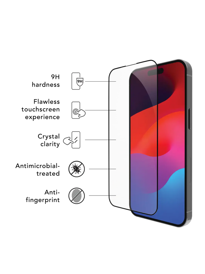 eco-shield - iPhone 15 Pro Max - Black edge